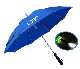  19 Inch LED Light Manual Funny Fashion Kids Straight Umbrella for Rain