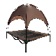  Outdoor & Indoor Elevated Cooling Pet Camp Bed with Easy Clean Materials