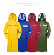  PVC Unisex Raincoat for Adults, Reusable Rain Ponchos with Hoods and Sleeves Lightweight Plastic PVC Rain Coats, Outdoor PVC Hiking Adult Fashion Rainwear