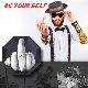  Personalized Stylish Customized Fashion Design Printed 3-Section Telescopic Automatic Open & Close Folding Compact Men′s Umbrella