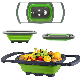  Over The Sink Vegetable Fruit Extendable Handles Strainer