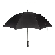 27inch Umbrella, Black Color, Fiber Pole