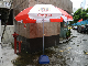  Hot Sale Promotional Custom Made Printing Polyester Outdoor Sunshade Advertising Beach Umbrella