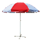  Hot Sale Beach Umbrella with Stand Outdoor Logo Print Strong Windproof Frame