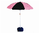  High Quality Advertising Stripe Fabric Beach Umbrella
