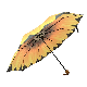  Cheap Wholesale Digital Printing Sunflower Multiple Colors Polyester Fabric Compact 3 Folding Umbrella with Logo Printing