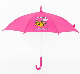 Lovely Cartoon Anime Children Straight Umbrella for Kids Girls and Boys