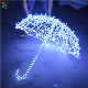  Christmas Hanging Decorations Decorative LED Lighted 3D Motif Umbrella Lights