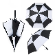  60-Inch Arc Auto Open Fiberglass Frame Double Layer Wind Vent Wind Resistant Wholesale Golf Umbrella