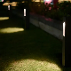  Lights Modern LED Lawn Patio Umbrella Pole Solor Butterflies Christmas Flowers Decoration Solar Garden Outdoor Waterproof Post Pillar Light