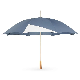  Custom Promotion Green Cork Wooden Handle Design Luxury Parasol Fiberglass Manual Straight Umbrella for Camping