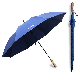  High Quality Classic Wooden Handle Straight Large Size Golf Storm Umbrella