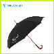  Advertisement Curved Wooden Handle Umbrella