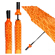  Colorful 3 Section Gift Umbrellas Advertising Custom Wine Bottle Car Umbrella with Logo Printing