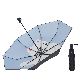  UV Protective Mini Rain 3 Folding Sun Umbrella with Pouch