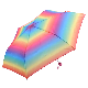  Six Panels 200g Light Wholesale Aluminium Rainbow Folding Umbrella for Promotional Gift