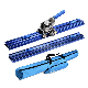  2200-3800mm Manual Tile Cutter Cutting Thickness 4-18mm Portable Stone Slab Cutter