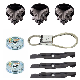  Deck Spindle Blade Belt Idler Kit for Cub Cadet Mtd 50