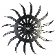  Rotary Hoe Wheel Agro Spare Parts Farm Machinery Spare Parts