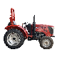  Best Compact Garden Four Wheel Power Tiller Tractor Walking Farm Tractors 50HP Tractor Low Price Mini Tractors Agricultural Small Farming Tractor
