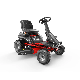  36 Inch Cordless Riding Lawn Mower 48V Ride on Mower with Brushless Motor