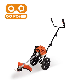 2 Stroke Gasoline Grass Cutter Hand Push Brush Cutter with 2 Wheels manufacturer