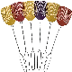  Metal Braided Wire Long Handle Plastic Fly Swatter