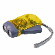  Goldmore10 Hand Crank LED Torch Light Battery Free 3LED Hand Press Flashlight