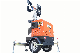 Trailer Mounted Mobile Light Tower with 9meters High and Kubota Engine