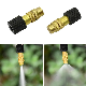 Adjustable Brass Misting Nozzle Garden Irrigation System Humidification Cooling Spray Fog Nozzle
