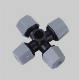 High Quality Atomization Four Fog Nozzle Sprinkler for Irrigation