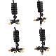  4 5 6 7 Ways Hanging Sprinkler Misting Kit with 4 mm Hose Spray Nozzle Garden Irrigation Greenhouse Drip Watering