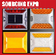 LED Road Traffic Safety Double Side Reflectors High Visible Stud