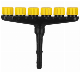  Adjustable Flow Garden Garden Sprinkler Multi-Head Spraying Water Sprinkler for Kids Yard Irrigation System
