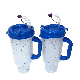  32 Oz Water Bottle Customized Promotional Gift Double-Layer Plastic Handgrip PP Car Cup Mug