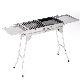  Stainless Steel BBQ Grill Portable Folding Camping Picnic Charcoal Barbecue Grill