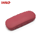  Inno-T163 China Hot Selling 50, 000 PCS Per Month Eco-Friendly Pure Colour PU Leather Hard Eyewear Case; Free Custom Logo