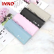  Inno-T170 Manufacturer Direct Selling Macaroon Colour PU Leather Iron Glasses Case; Free Custom Logo Eco-Friendly