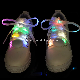  Halloween LED Glowing Shoelaces, Multicolor Flashing Luminous Fun Shoelaces Outdoor Party Supplies Shoestrings