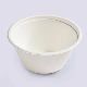 Disposable Takeaway Sugarcane Pulp Sauce Cup Soup Paper Cups and Lid