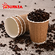  Disposable Wholesale Take Away Food Grade Food Packaging Paper Cups for Coffee
