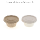 Biodegradable Sugarcane Bagasse Paper Pulp Wheatstraw Pulp Fiber Sauce Cup Portion Cup manufacturer