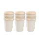  Biodegradable Compostable Sugarcane Bagasse Pulp Cup Soup Drink Coffee with Lid
