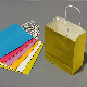 Food Kraft Paper Bags with Handle, White Paper Bag with Printed