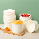 100% Biodegradable 12oz Hot Food Kraft Paper Soup Cup