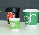  8oz Custom Design Biodegradable Single Coated Coffee Paper Cup