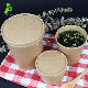  Eco-Friendly Disposable Cardboard Kraft Paper Soup Cup with Lid Supplier