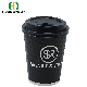 12oz Wholesale Diamond Paper Cup with Lids for Hot Drinks
