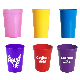  Promotion Gift Giveaways Plastic Cups with Logo Custom Logo Printed 8oz 12oz 16oz 32oz Personalized Cold Matte Colorful Reusable Stadium Plastic Mug Cups