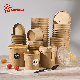  Wholesale Disposable Recyclable Take Away Customized Printing Food Grade Kraft Paper Hot Soup Cup